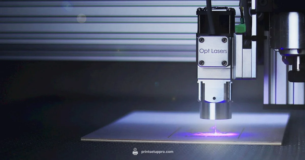 Hybrid Printer Engraver - Print Setup Pro