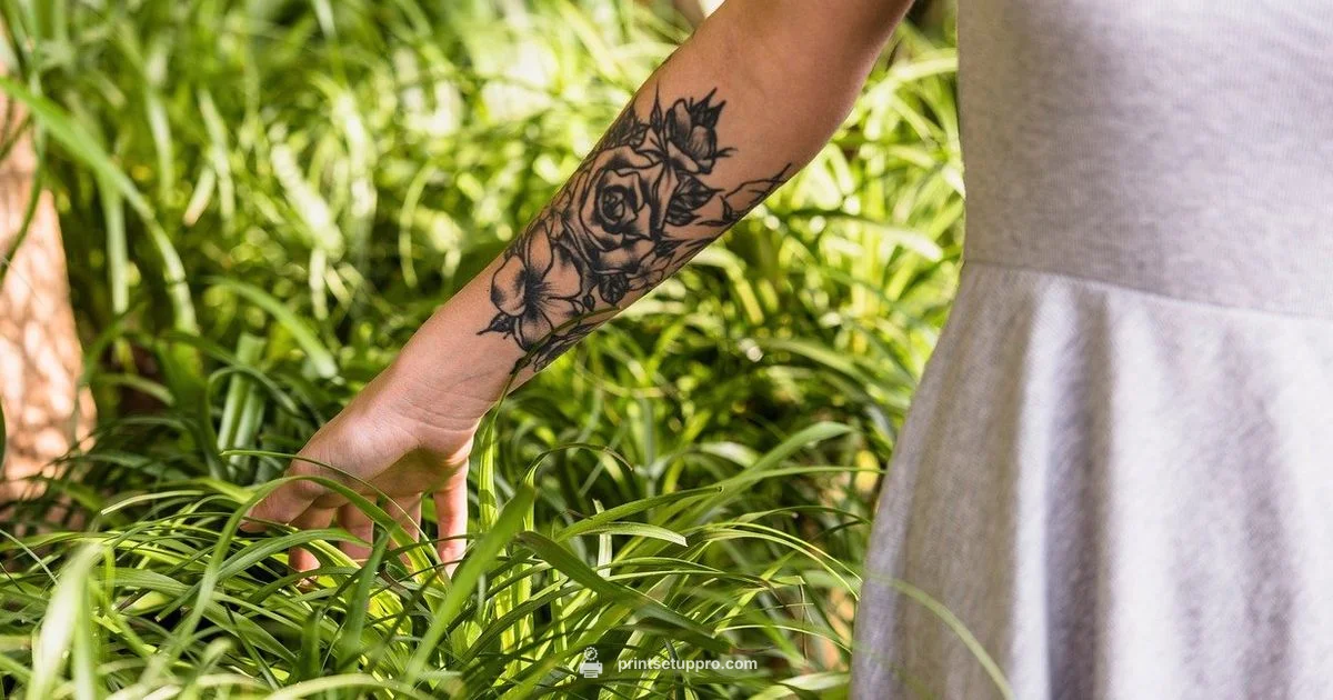 DIY Tattoo Sheets - Print Setup Pro