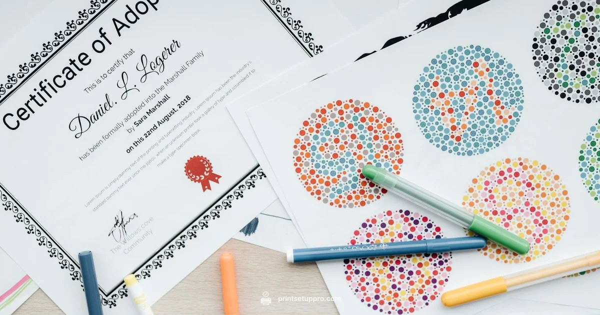 Color Calibration - Print Setup Pro