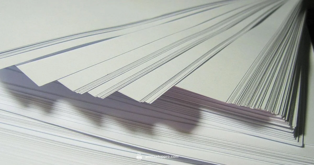 Printer Paper Guide - Print Setup Pro