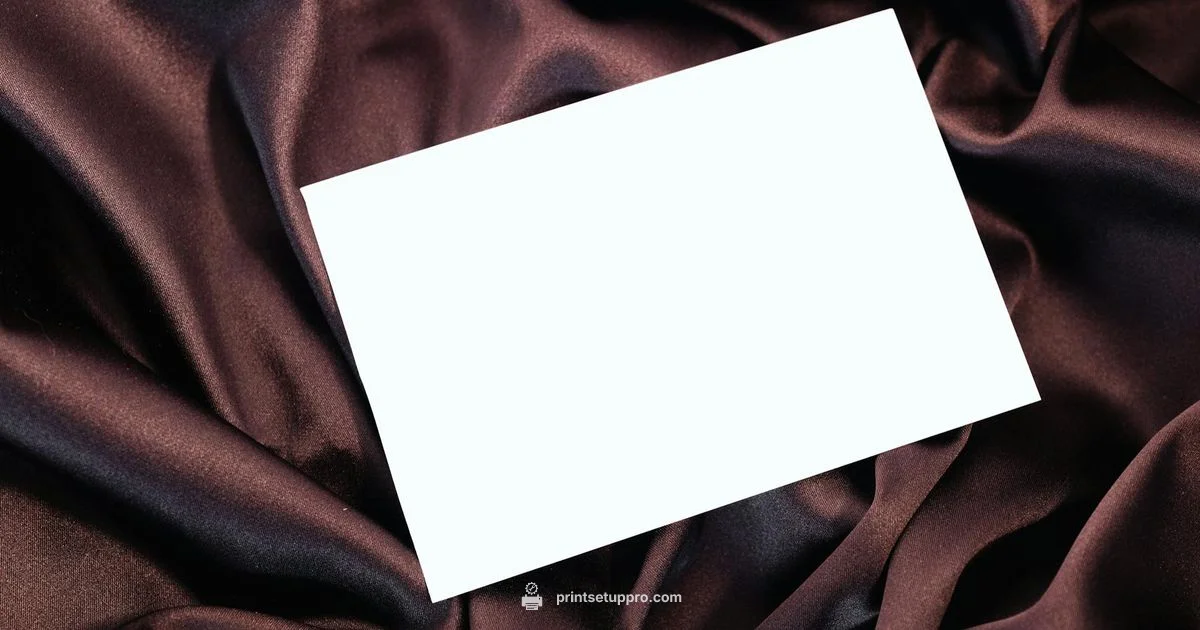 Cardstock Printing Cardstock Printing - Print Setup Pro