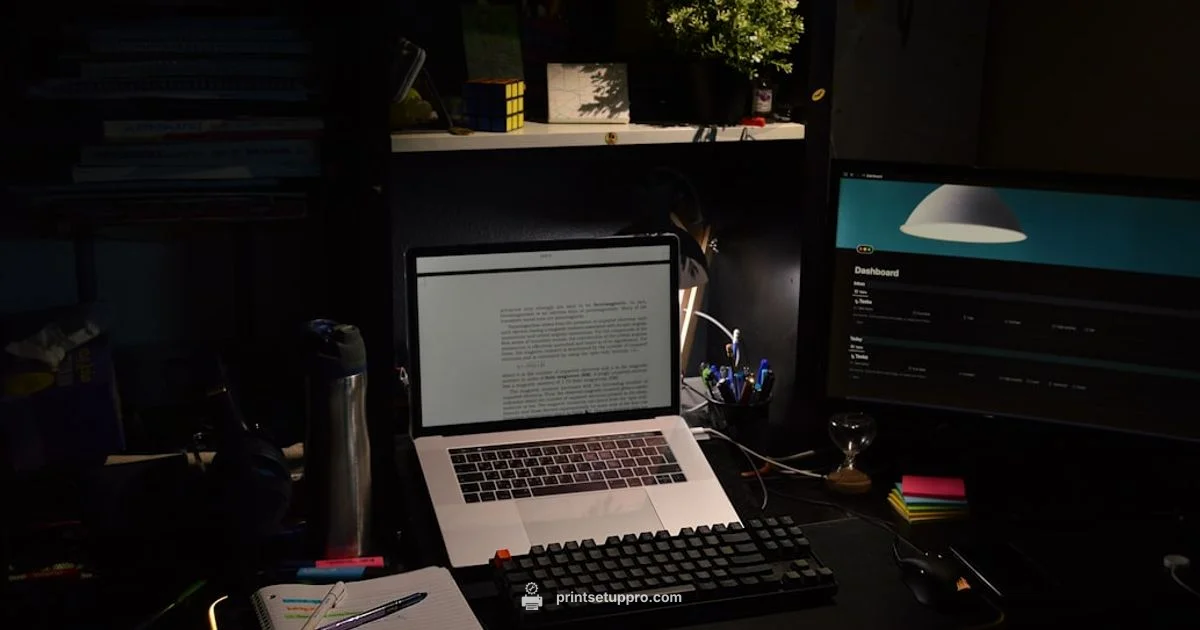 Smallest Laser Printer - Print Setup Pro
