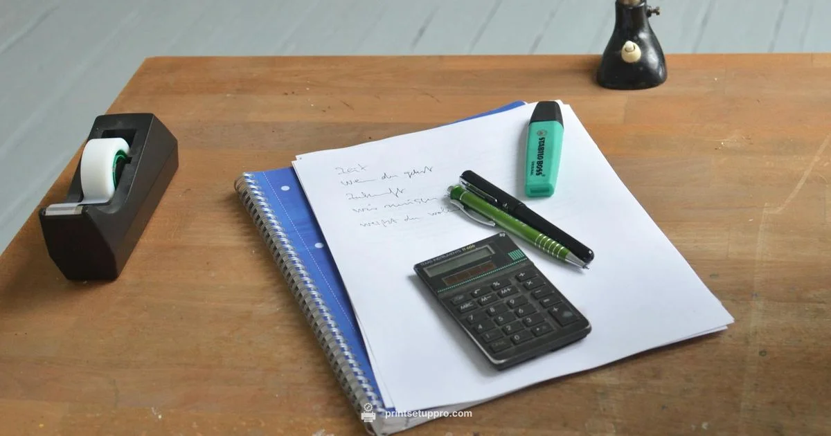 Ink Guide 4520 - Print Setup Pro