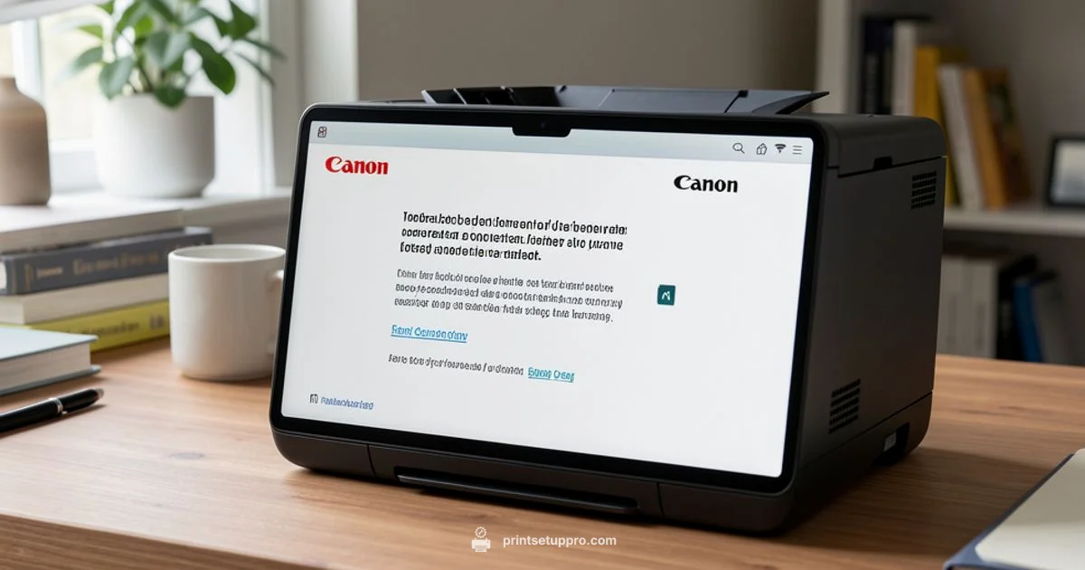 Fix Canon Printer Fix Canon Printer - Print Setup Pro