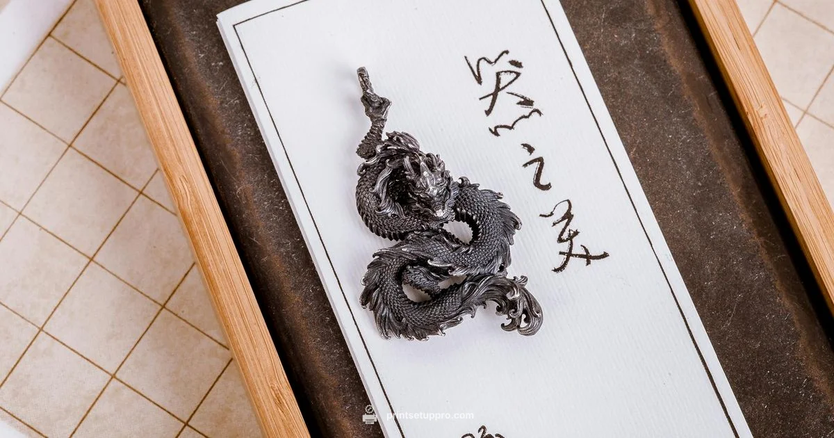 Dragon Model Print - Print Setup Pro