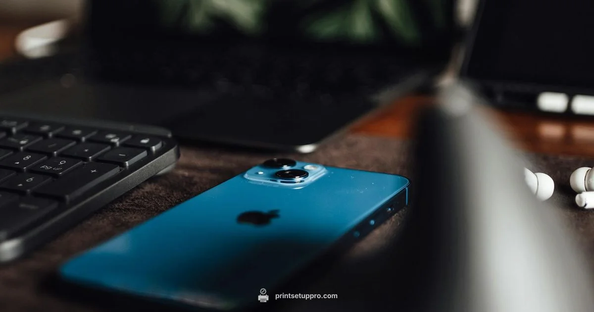 Print from iPhone - Print Setup Pro