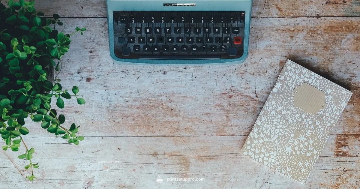 Origins of the Printer - Print Setup Pro