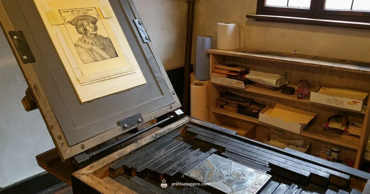Origins of Printing - Print Setup Pro