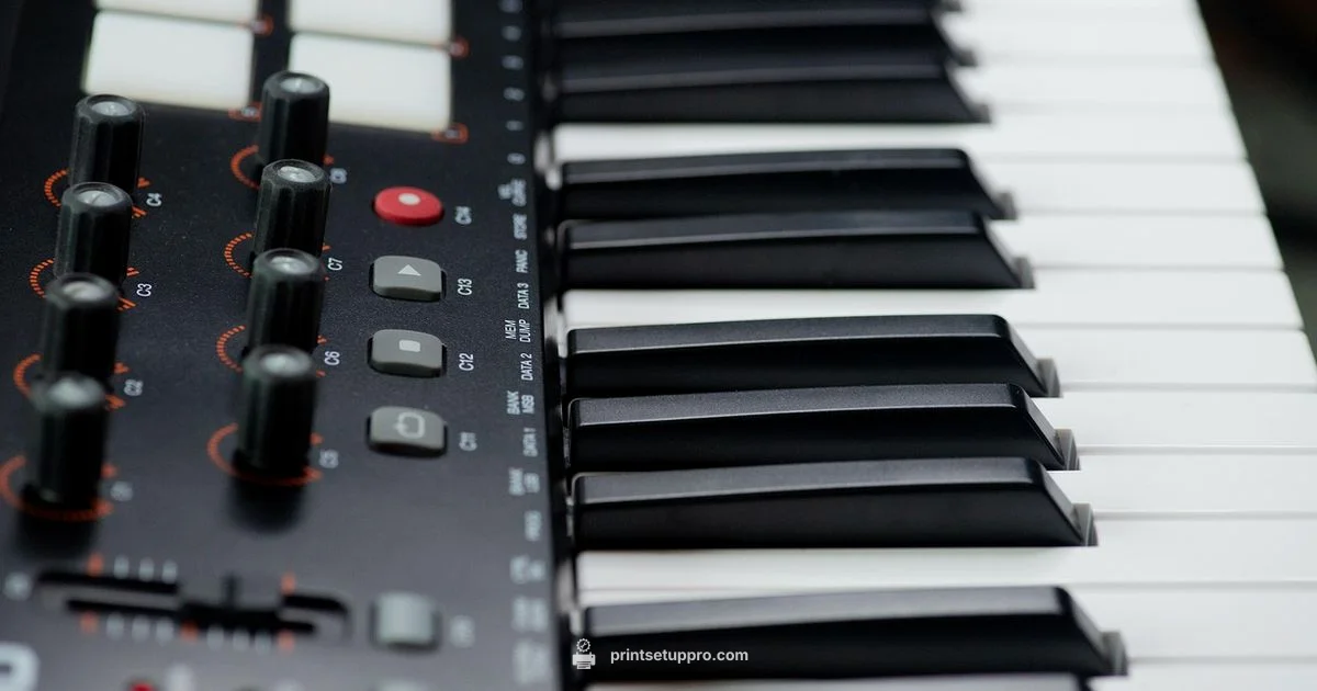 MIDI vs Printer - Print Setup Pro