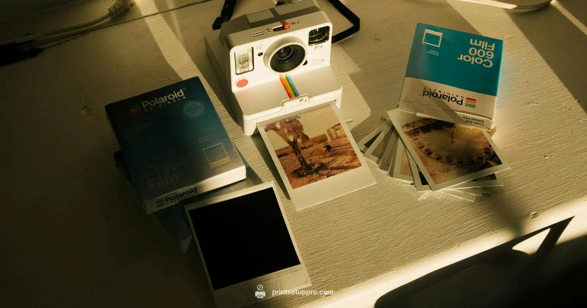 Compact Photo Printer - Print Setup Pro