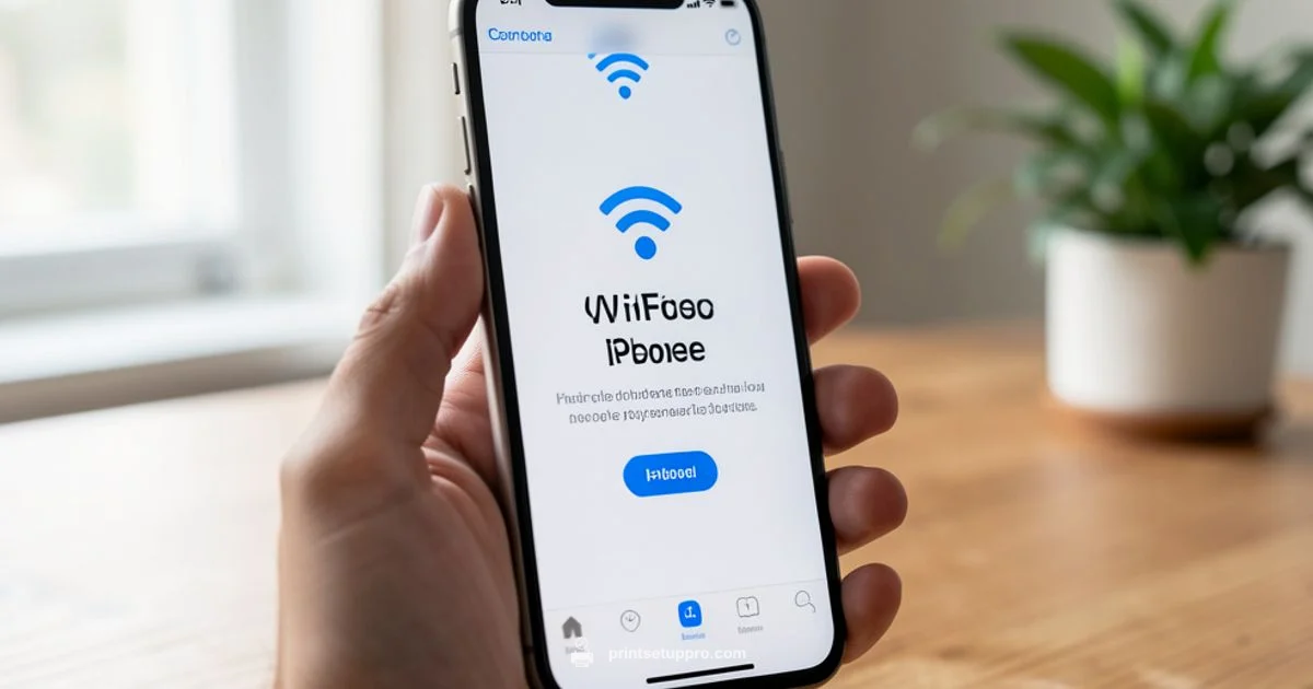 Print from iPhone - Print Setup Pro
