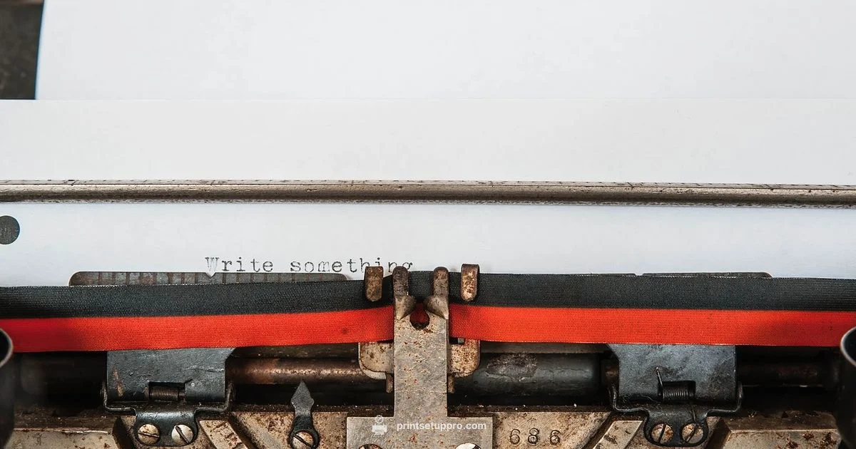 Dot Matrix Letters - Print Setup Pro