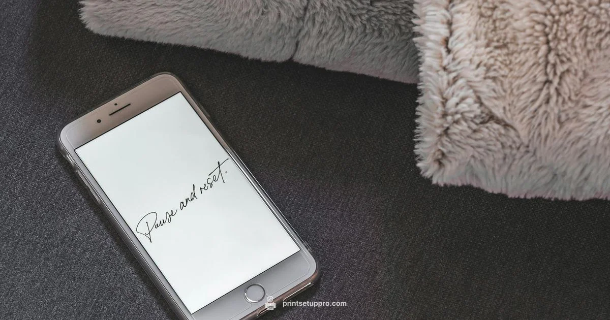 Paused Printer Guide - Print Setup Pro