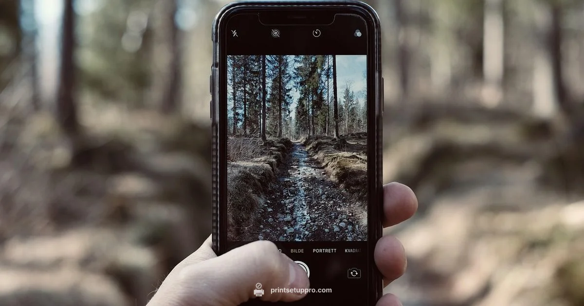 iPhone Photo Printing - Print Setup Pro