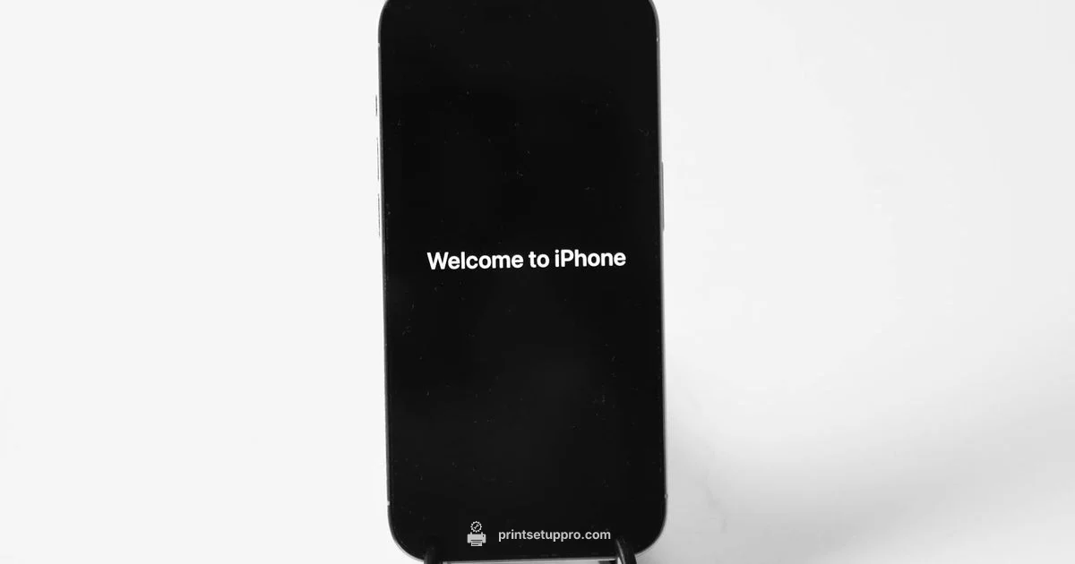 Print from iPhone - Print Setup Pro