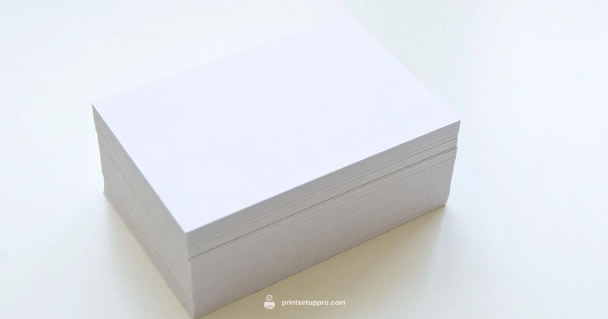 Business Card Printing - Print Setup Pro