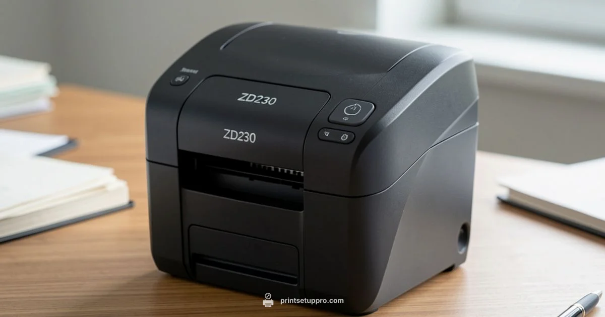 ZD230 Setup Guide - Print Setup Pro