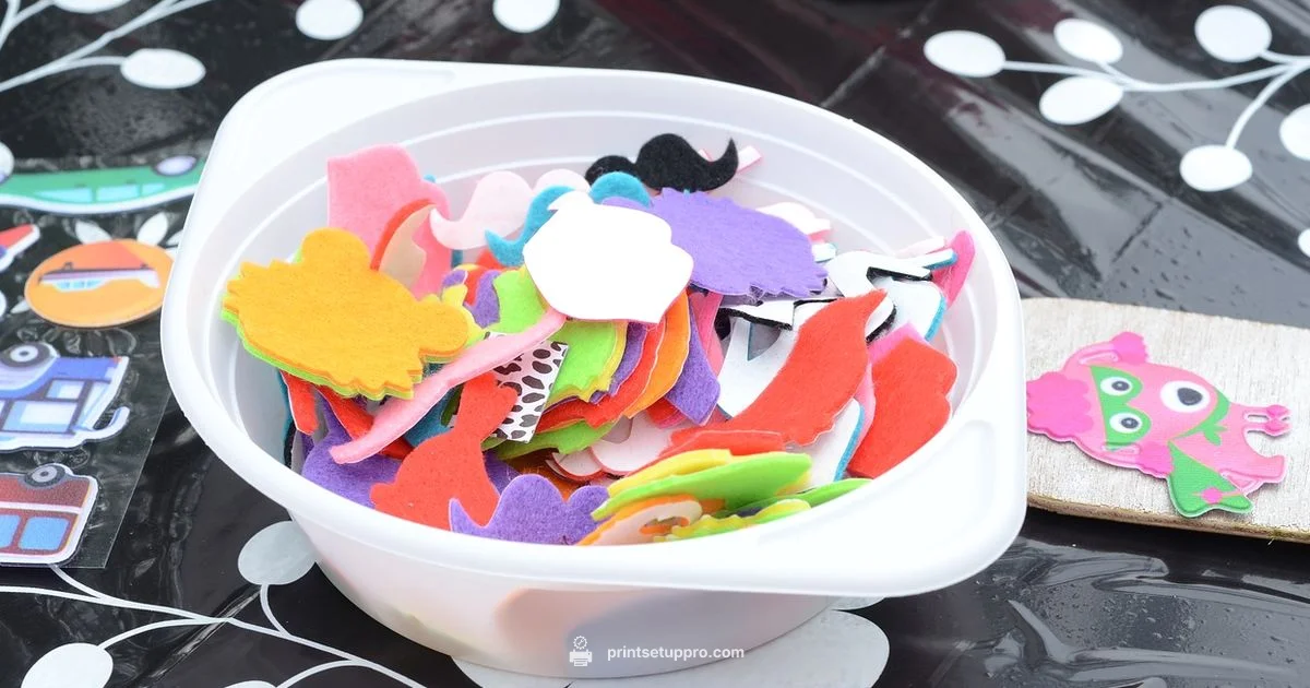 DIY Sticker Craft - Print Setup Pro