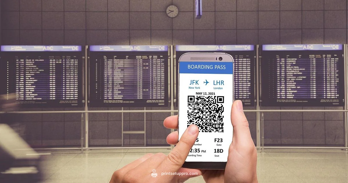 Boarding Pass Guide - Print Setup Pro