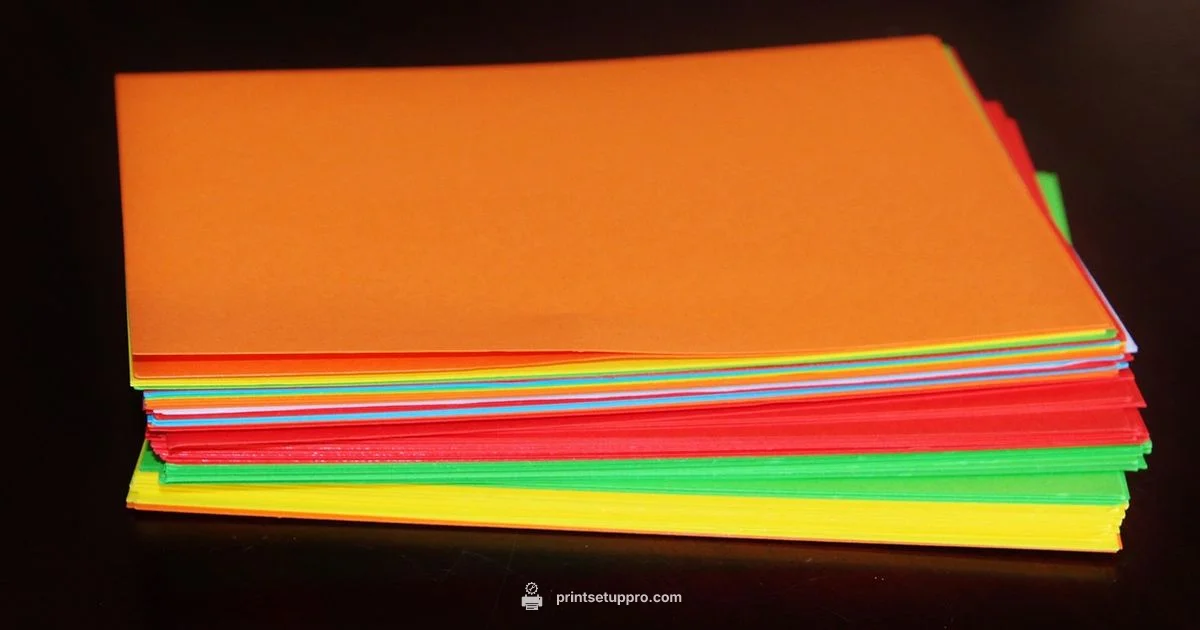 Craft Paper Print - Print Setup Pro