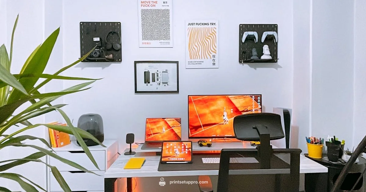 Printer-Cutter Combo - Print Setup Pro