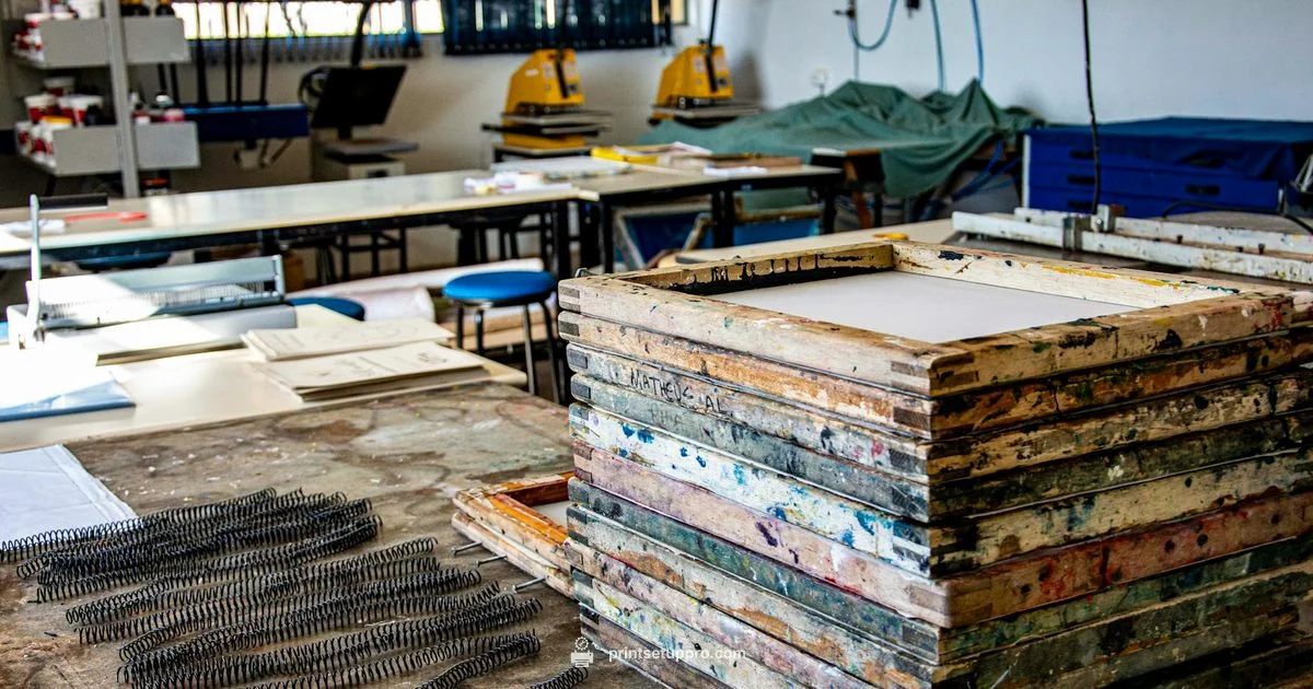 Screen Printing T-Shirts - Print Setup Pro